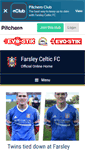 Mobile Screenshot of farsleyceltic.com